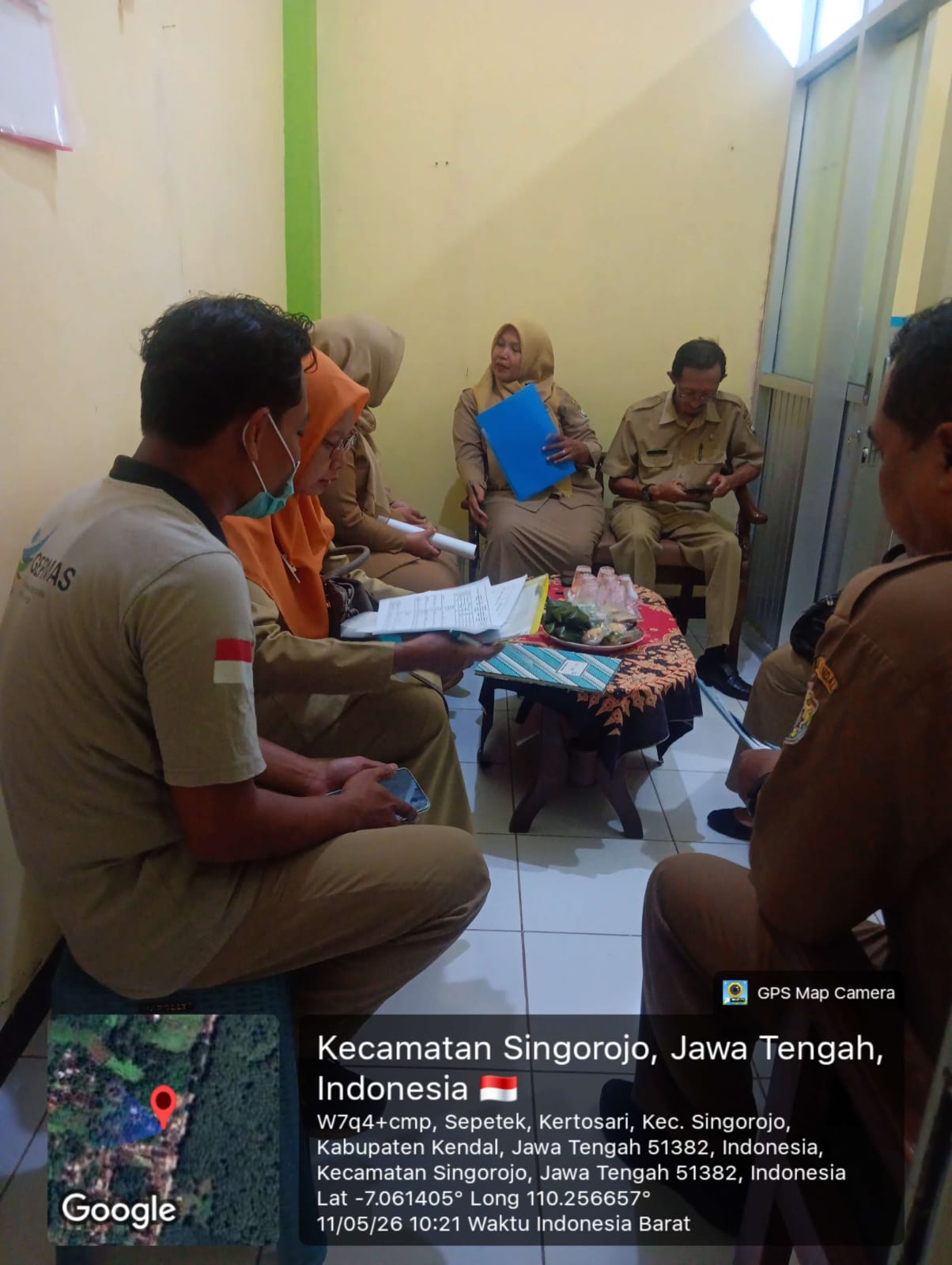 KEGIATAN MONEV KESEHATAN TRADISIONAL DI PUSKESMAS SINGOROJO 2