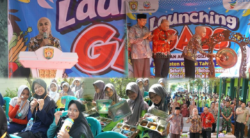 Launching Gerakan Aksi Bergizi Serentak 2026, Bupati Kendal Ajak Remaja Biasakan Hidup Sehat dan Bergizi
