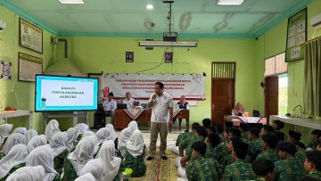Dinas Kesehatan Daerah Kabupaten Kendal Gelar Pendampingan Penanganan Penyalahgunaan  NAPZA dan Skrining SINAPZA di SMA NU Ma’arif 04 Kangkung